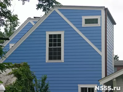 Фасадная обшивка профлистом в Чаадаевке, замена кровли