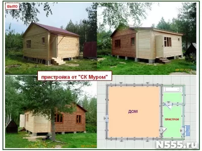 Пристройка веранды к дому