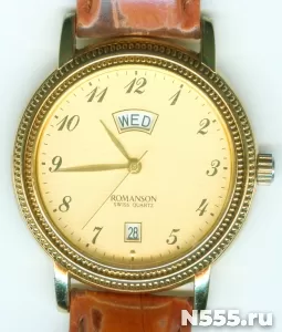 ЧАСЫ наручные Romanson swiss quartz tl0159m