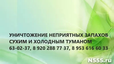 Удаление неприятного запаха после смерти человека