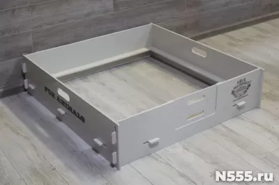 Родильный манеж для собак 1060х1060х250 мм