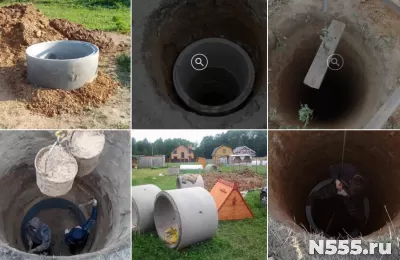 Копка колодца для воды, чистка питьевых колодцев