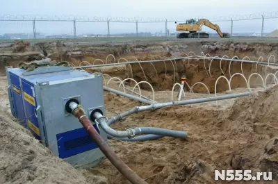 Осушение участка, понижение уровня грунтовых вод