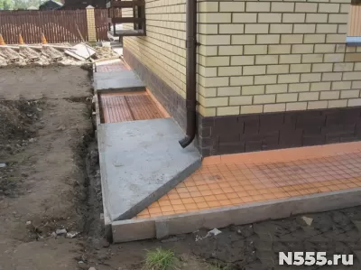 Отмостка, устройство отмостки вокруг дома