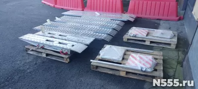 Аппарели алюминиевые для погрузки / разгрузки техники