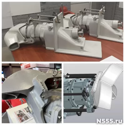 Водомётные движители собственного производства KMZjet фото 2