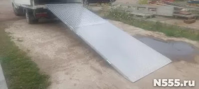 Погрузочный мост для склада складной фото 4