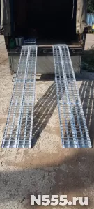 Аппарели алюминиевые для техники