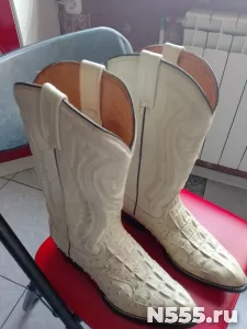 Ковбойские сапоги 43 размер натуральный крокодил фото 1