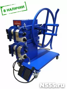 Станок и установка для перекатки пожарных рукавов фото