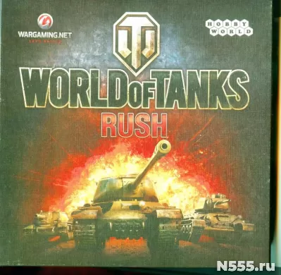 Настольная игра World of Tanks RUSH