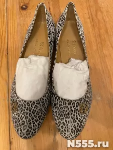 Туфли, балетки кожаные