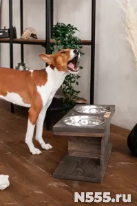 Кормушка, подставка для мисок для собак средних пород фото 2