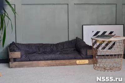 Лежанка для собак крупных пород фото 1