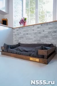 Лежанка для собак крупных пород фото 3