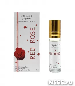 Масляные духи парфюмерия Оптом Arabian RED ROSE Emaar 6 мл фото
