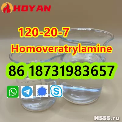 CAS 120-20-7  Homoveratrylamine 3,4-Dimethoxyphenethylamine фото 1