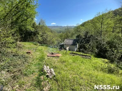 Участок с дачным домом